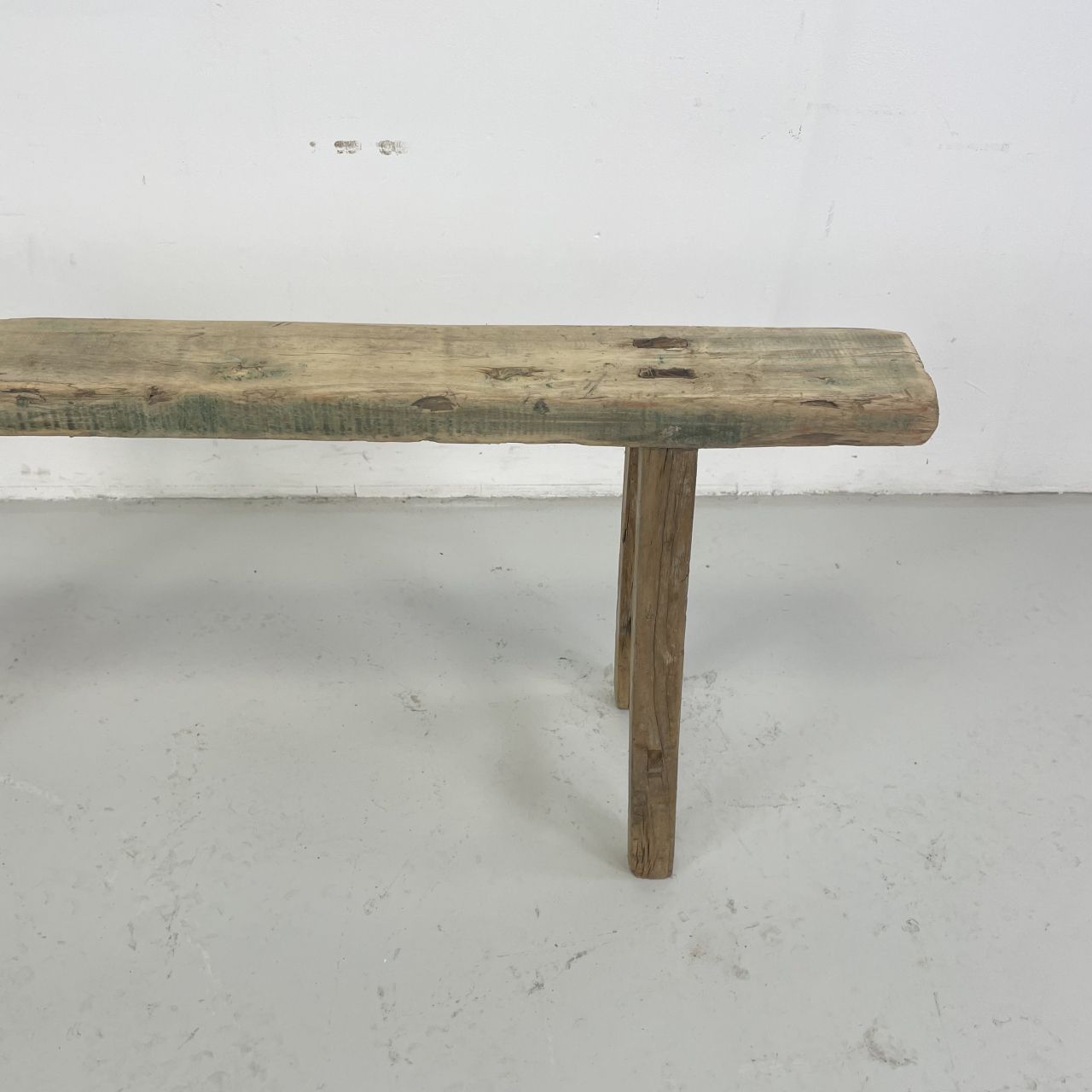 Rustic Wooden Pig Bench photo Furniture