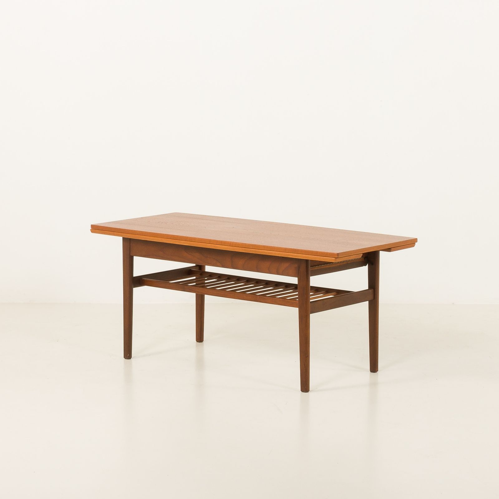 Furniture Vintage Elevator Teak Table Attr. To Kai Kristiansen, 1960s photo