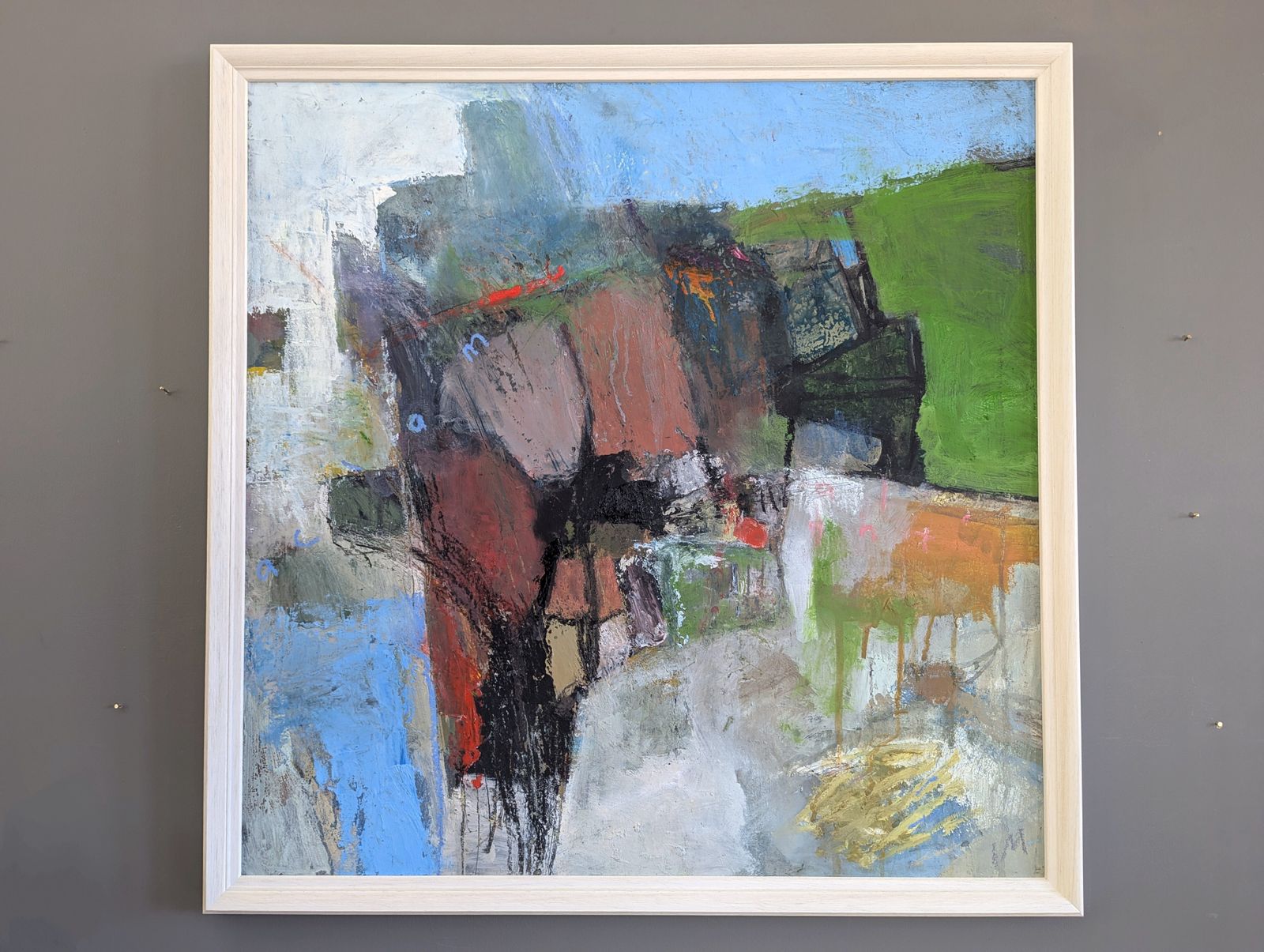 Southern Shore, Oil Painting, Modernist