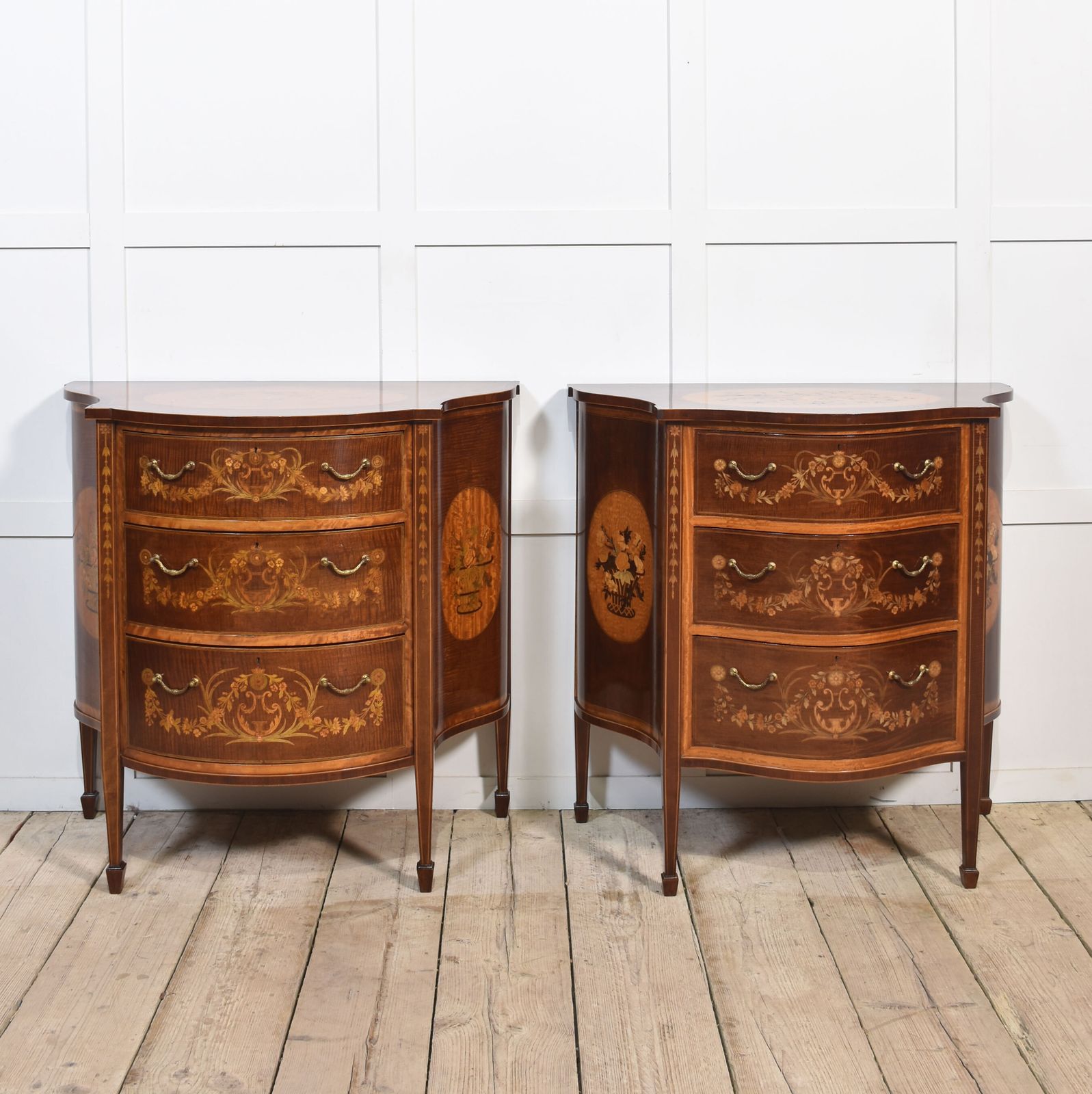 Near Pair Of Edwards And Roberts Chests photo vintage