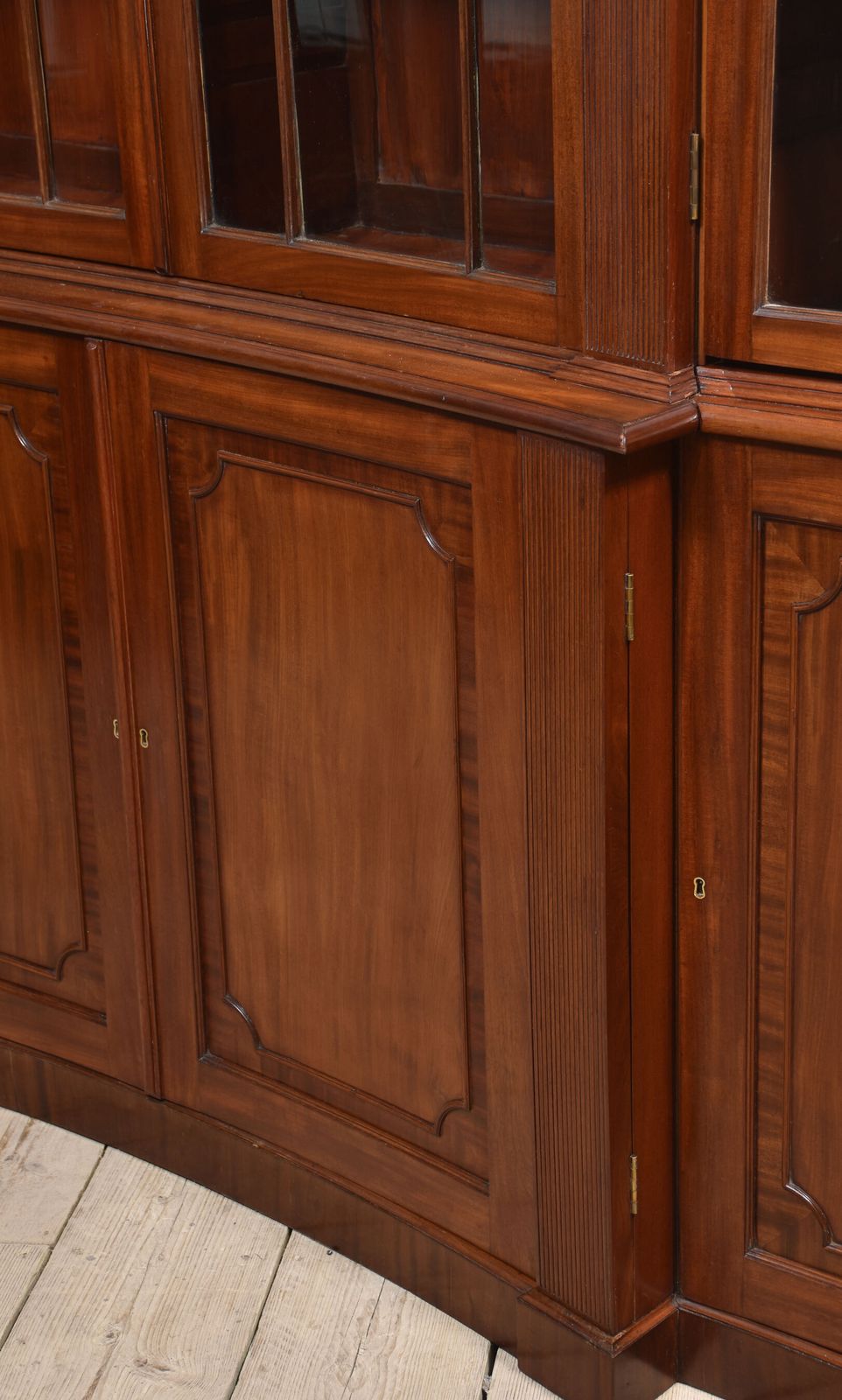 Regency Mahogany Library Bookcase photo for sale