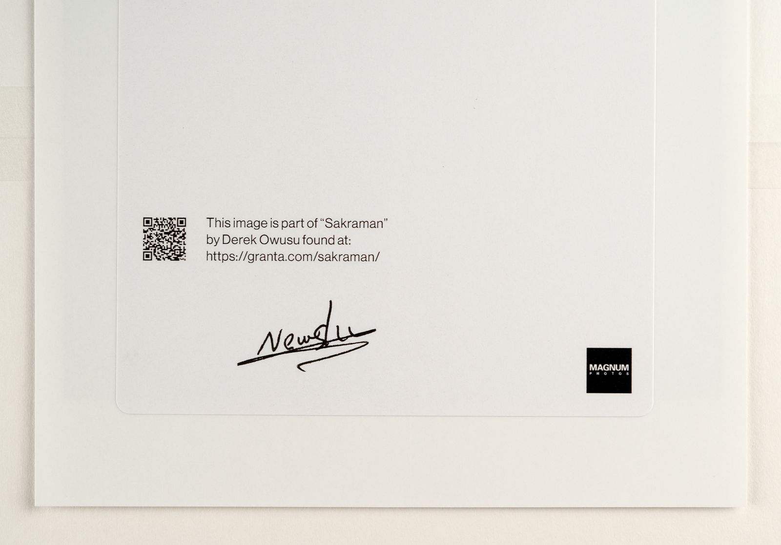 Signed Newsha Tavakolian “Portrait Of Shirin" Magnum Print, 2010 photo vinterior