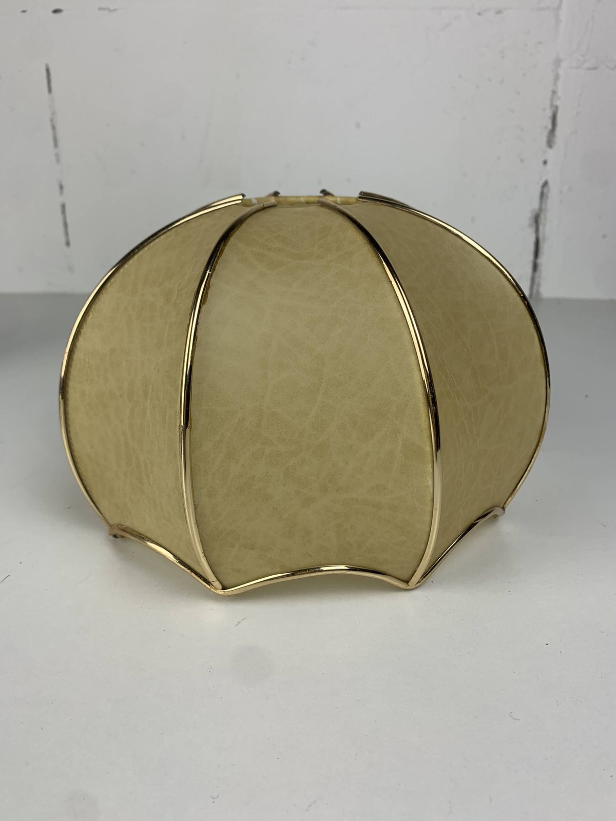 photo buy Wood Turned Mushroom Cocoon Table Lamp In The Style Of Charles Dudouyt