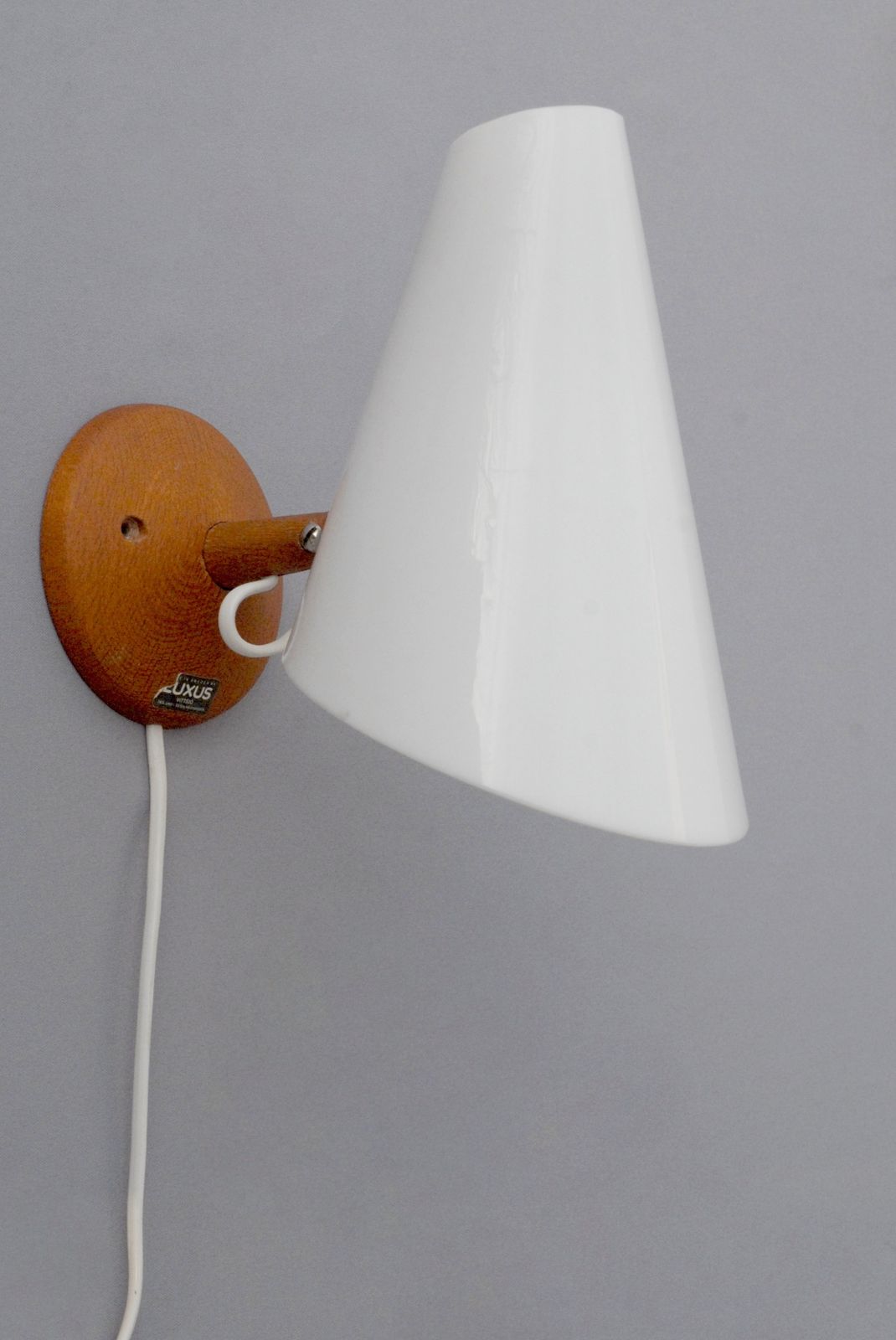 Model 713 Wall Lamp By Uno & östen Kristiansson For Luxus Vittsjö, Sweden, 1960s photo for sale