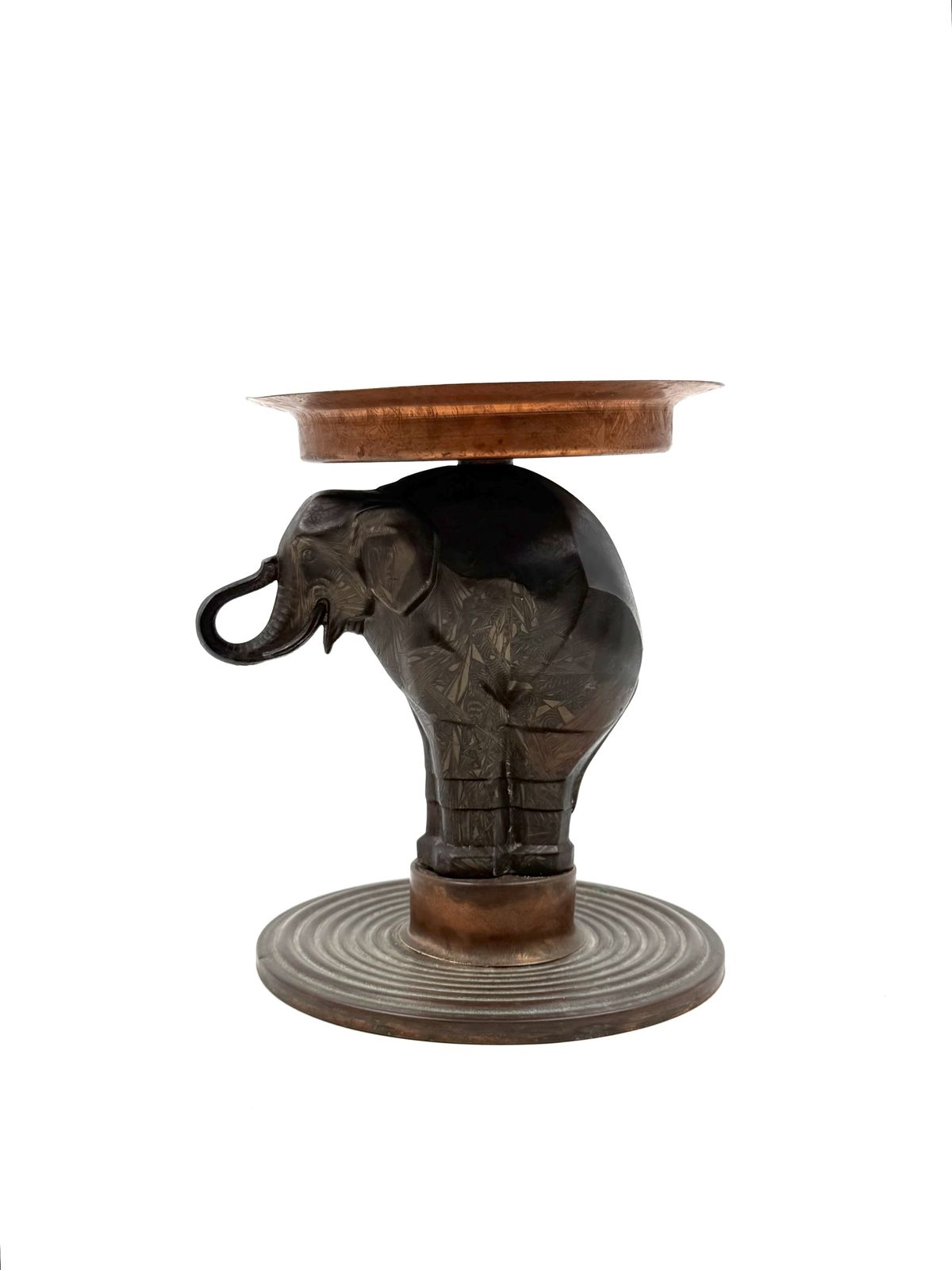 Art Deco Elephant Coupe Vide Poche, France 1930s photo furniture