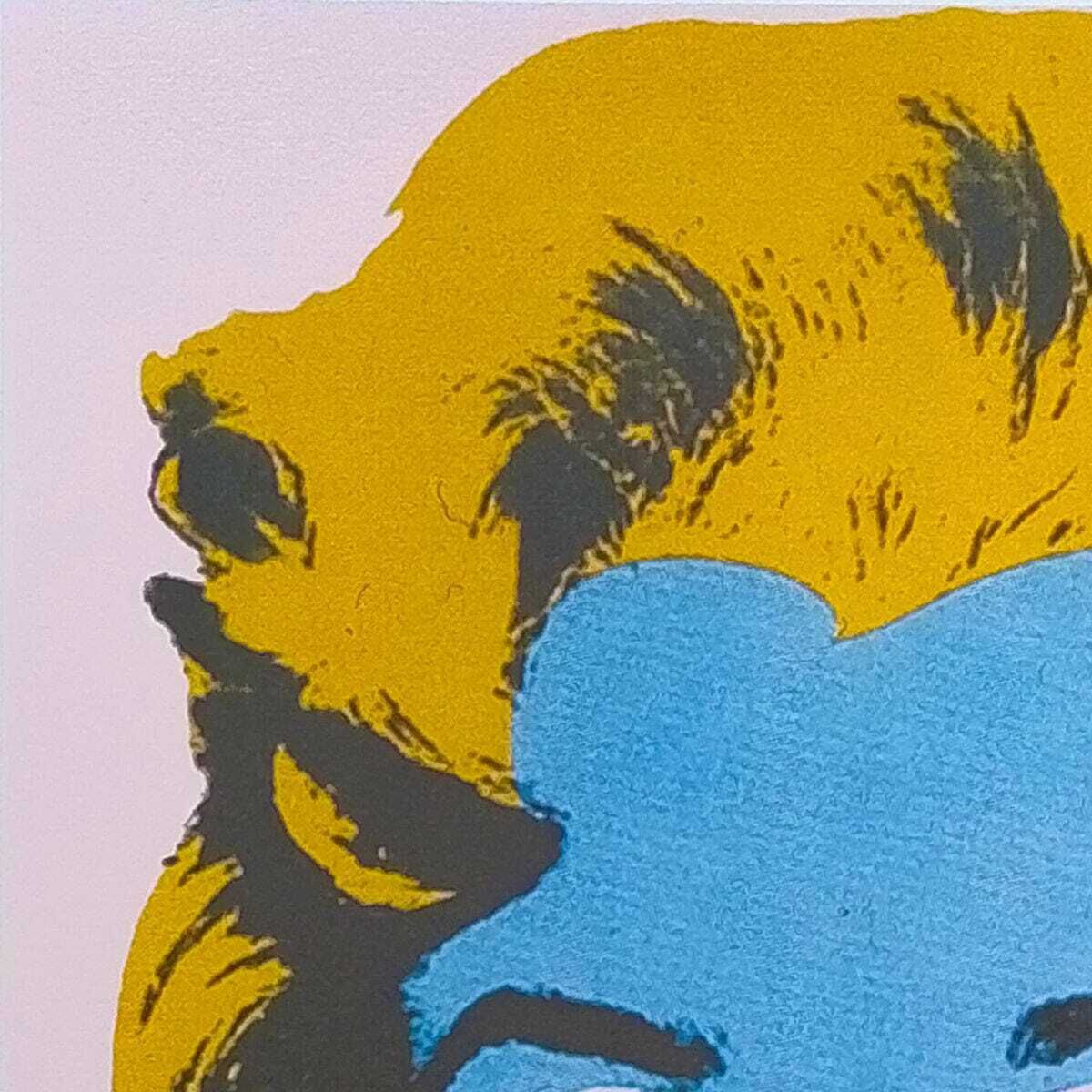1980s Gorgeous Andy Warhol "Marilyn" Limited Edition Lithograph photo for sale