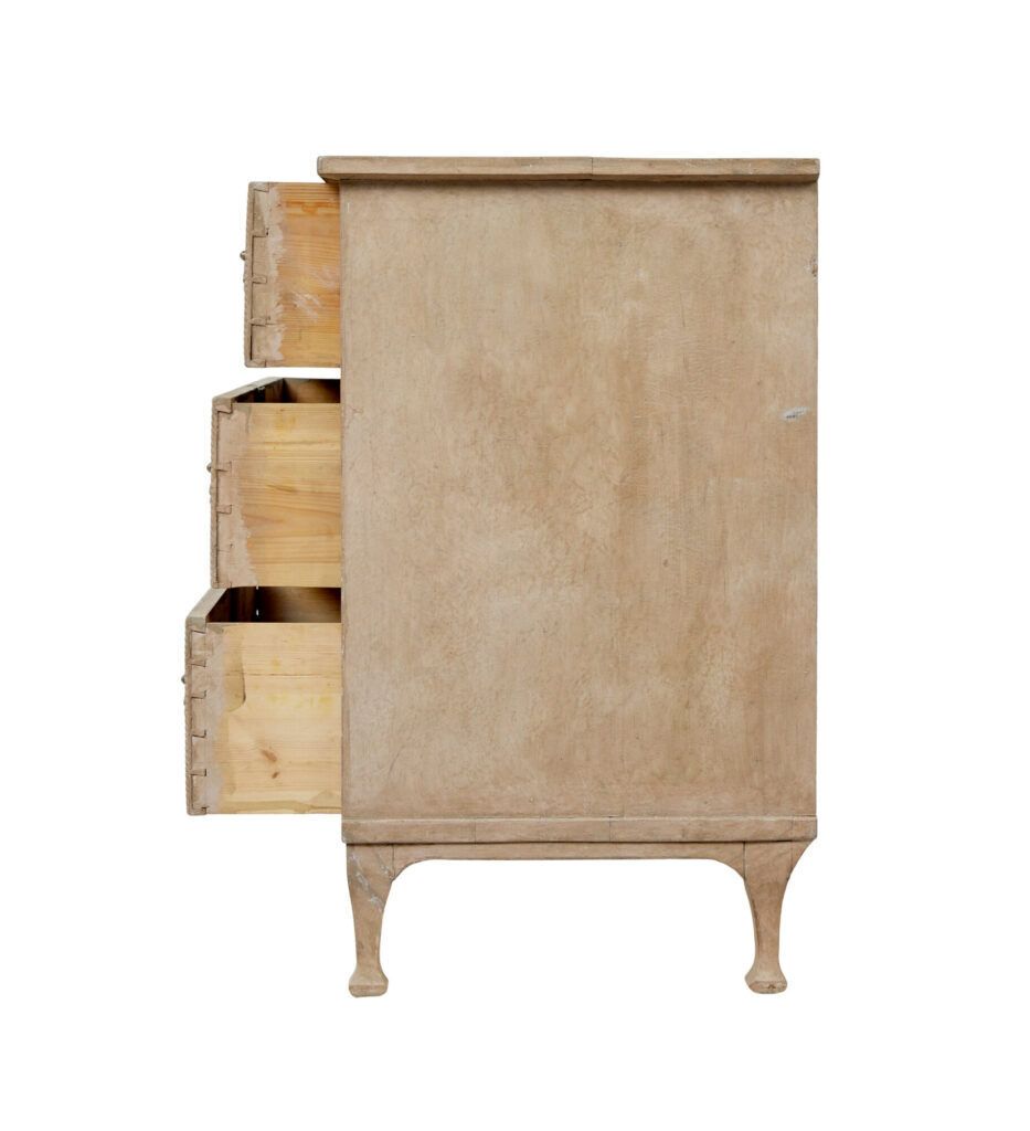 19th Century Swedish Painted Pine Chest Of Drawers photo Furniture