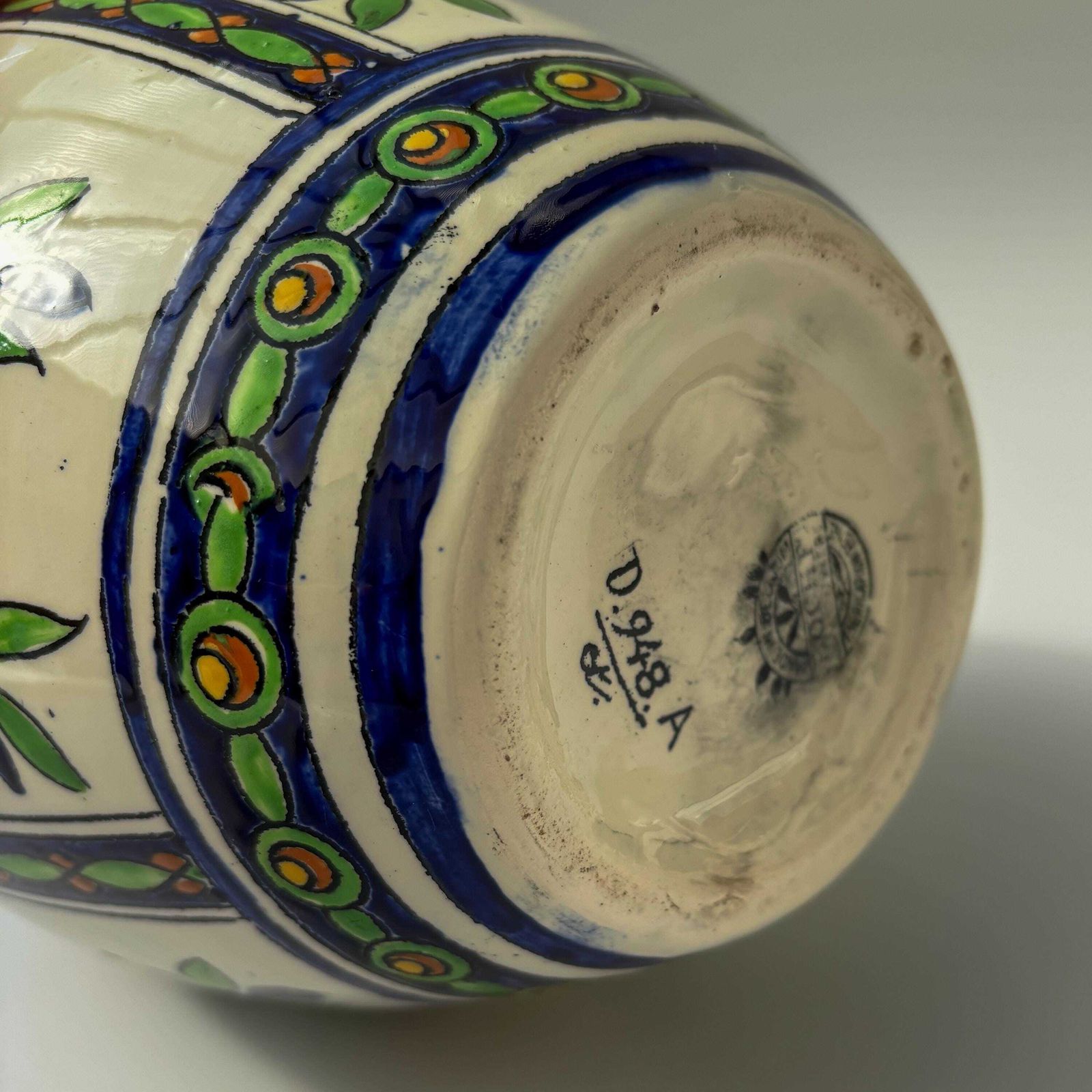 Art Deco Vase By Charles Catteau, Boch Freres photo buy
