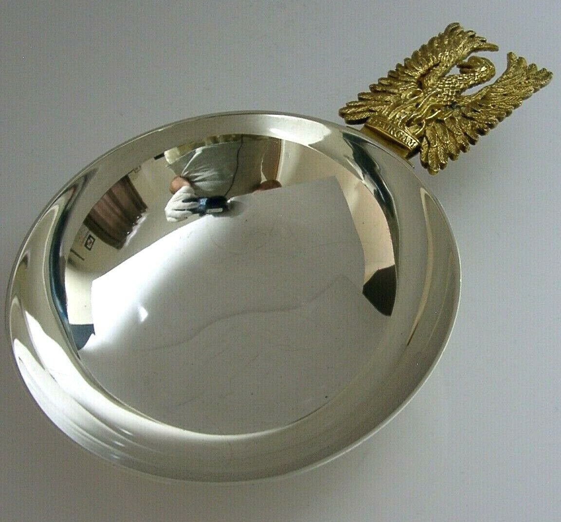 No 5 240g Jocelyn Burton Sterling Silver St Paul's Cathedral Bowl 1975 Aurum