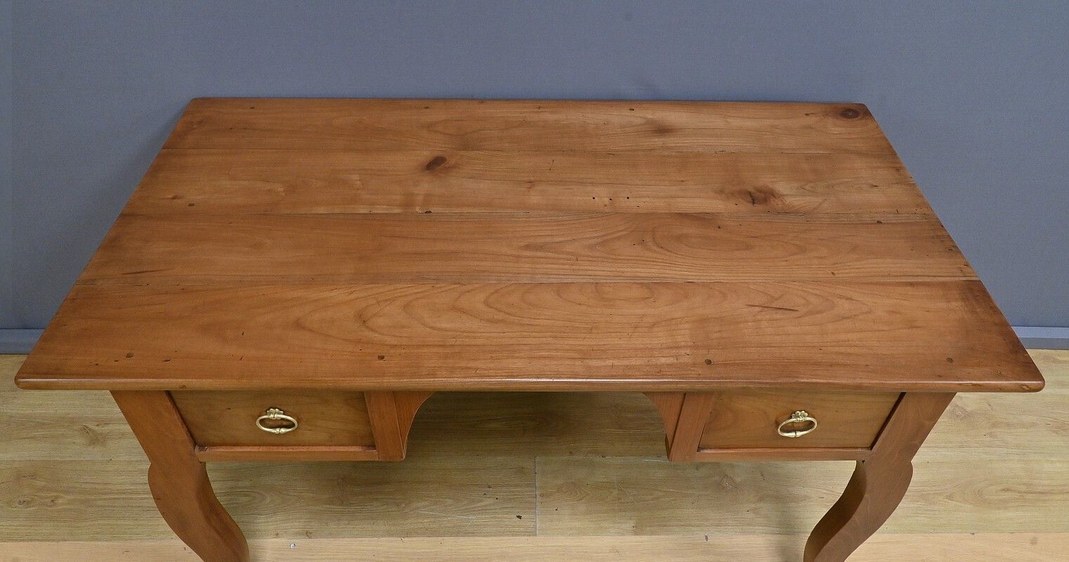 Cherrywood Desk Table, Louis XV Style – Part 2 Of The 19th Century photo 2420.0