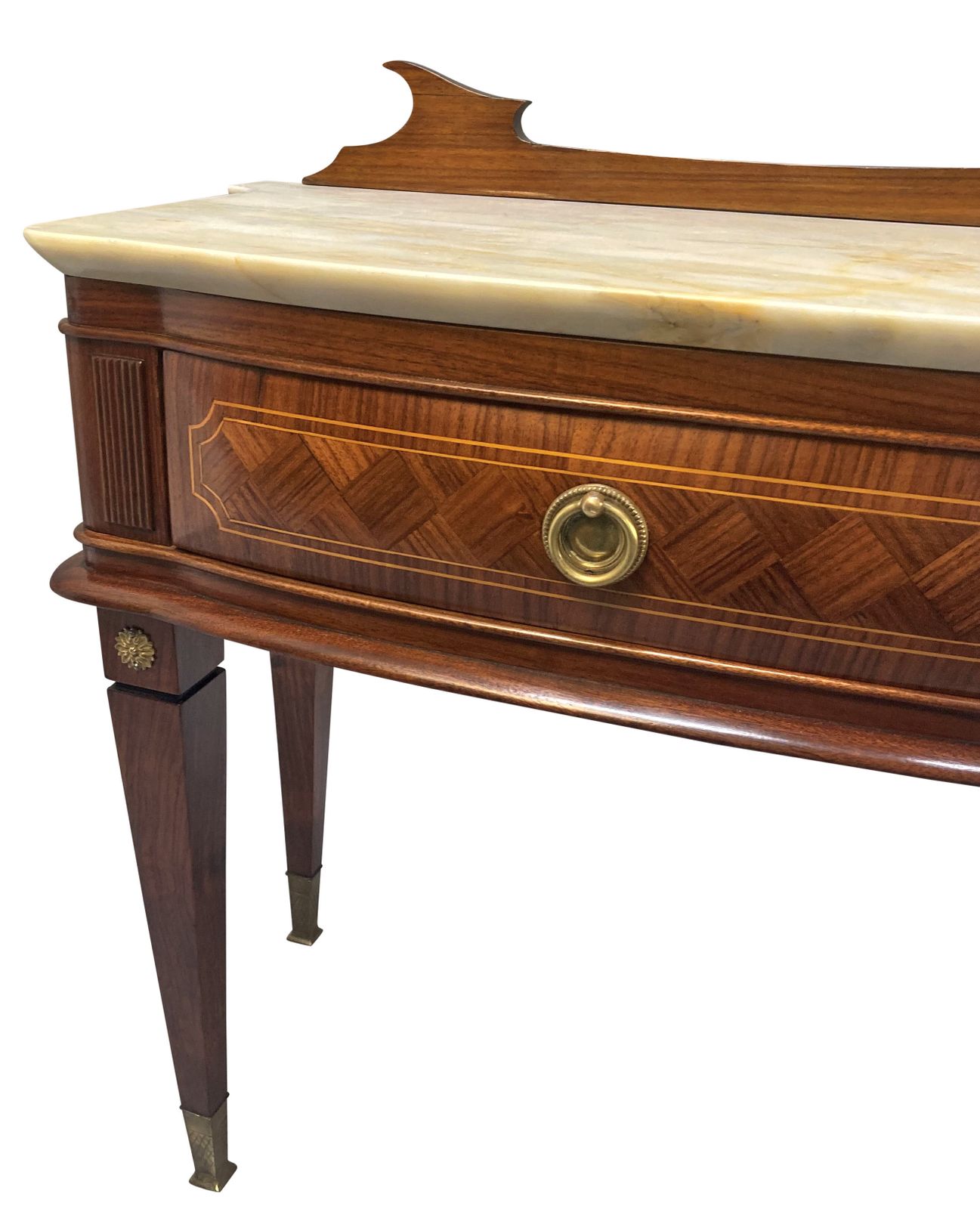 A Pair Of Paolo Buffa Night Stands With Marble Tops photo 2596.0