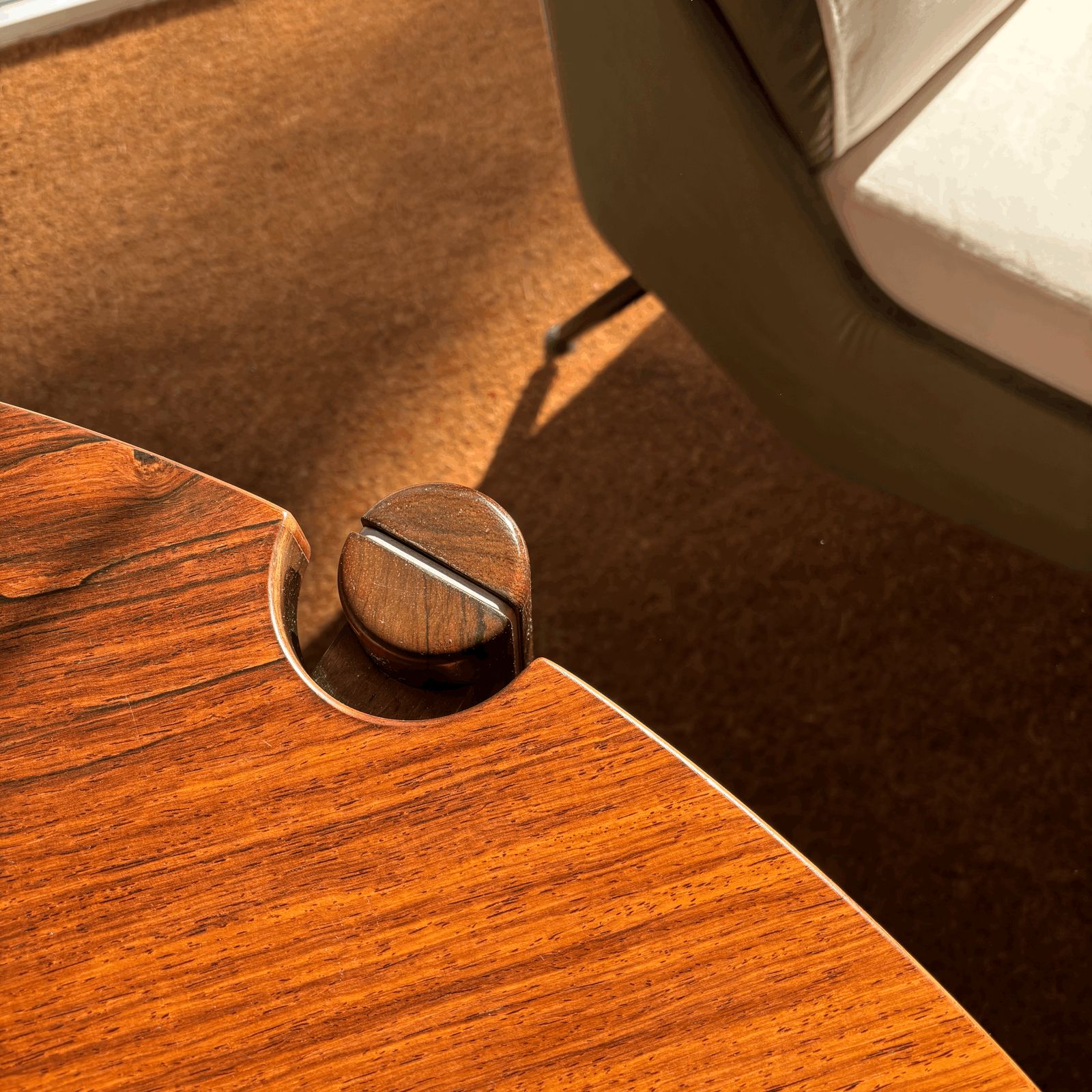 Furniture Hans Jørgen Frydendal Rosewood Coffee Table, Denmark, 1960s photo