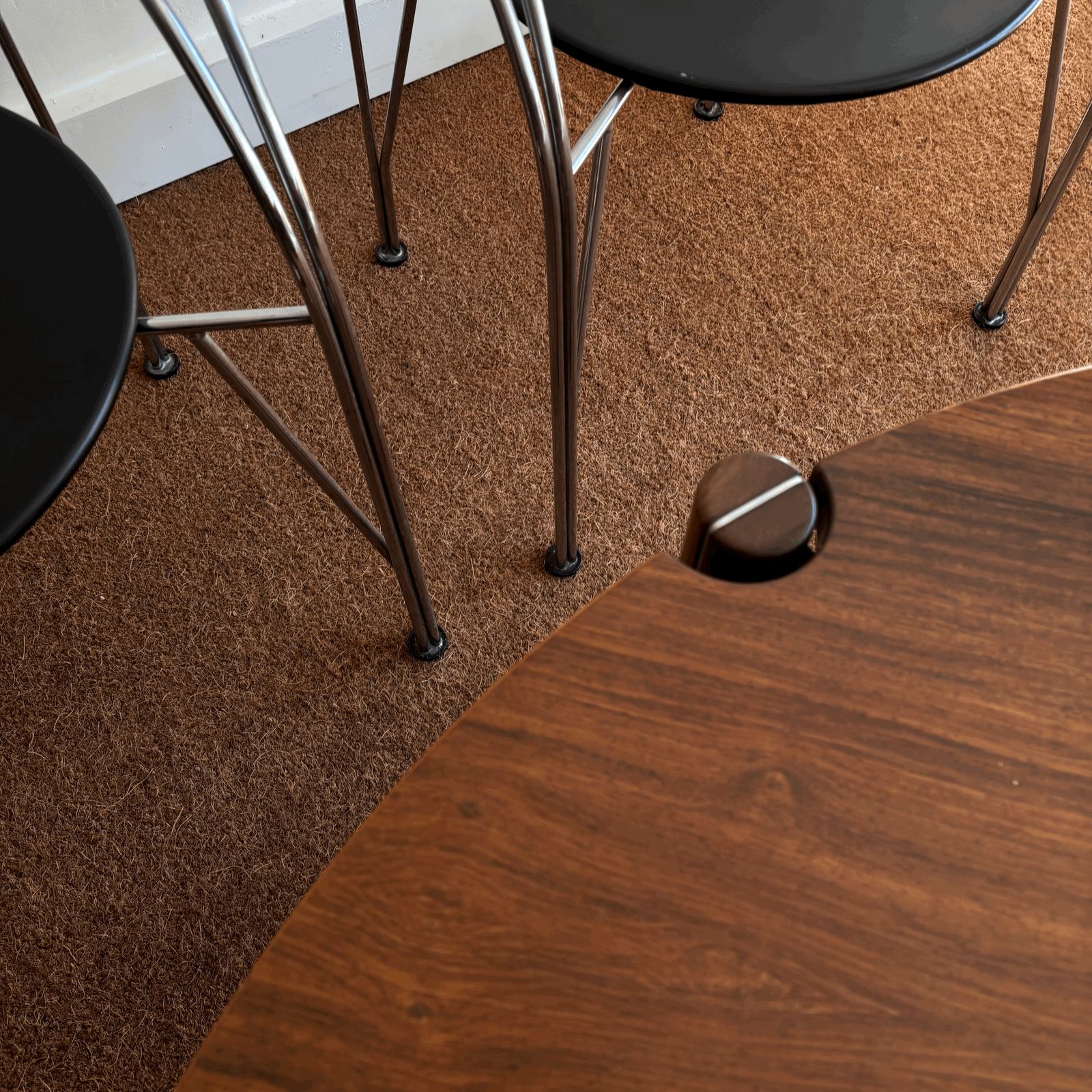 photo vinterior Hans Jørgen Frydendal Rosewood Coffee Table, Denmark, 1960s