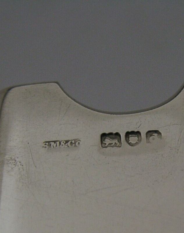 Rare Sampson Mordan Sterling Silver Medical Plaster Case Holder 1899 Antique photo vinterior