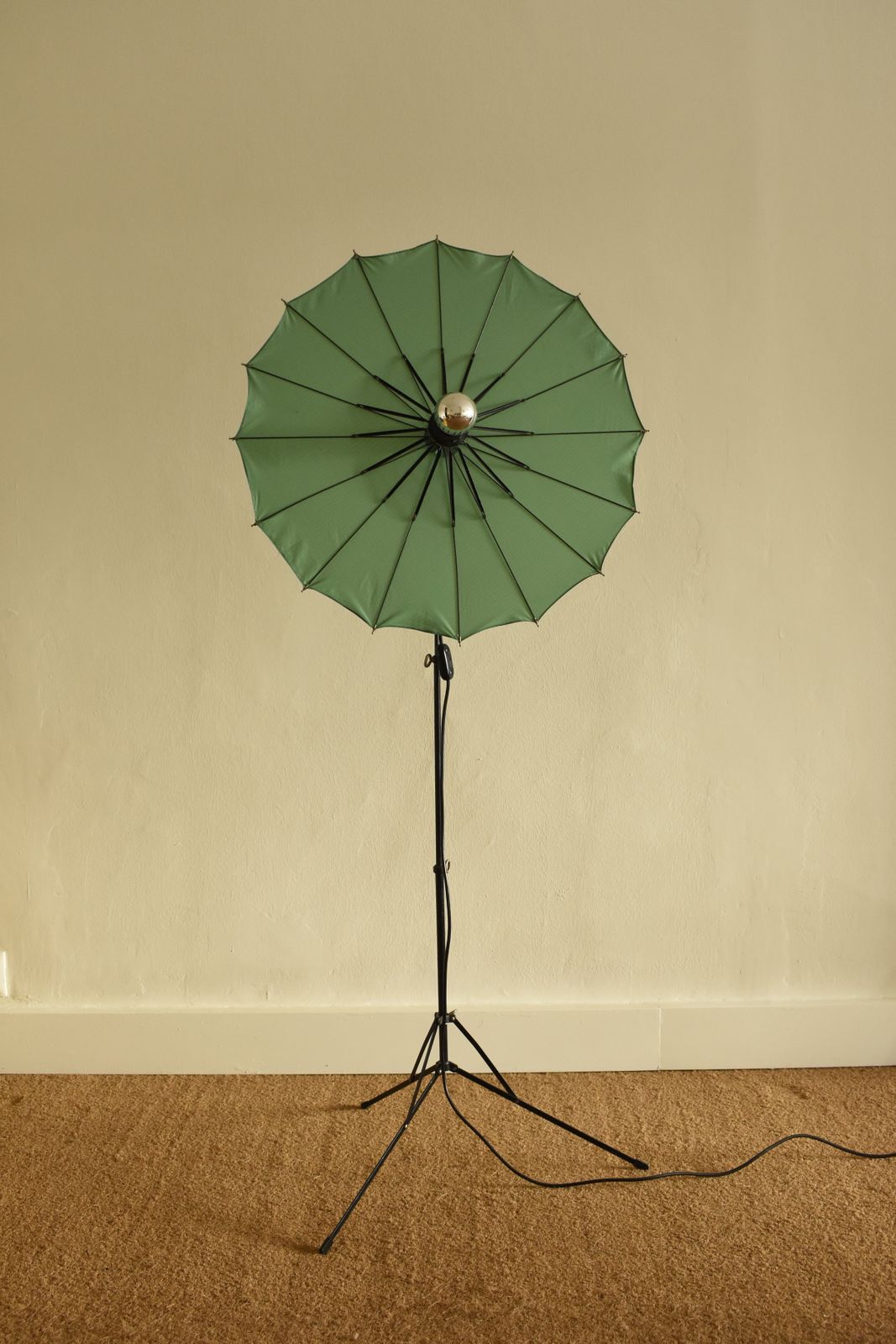 Metal Floor Lamp, France, 1970s