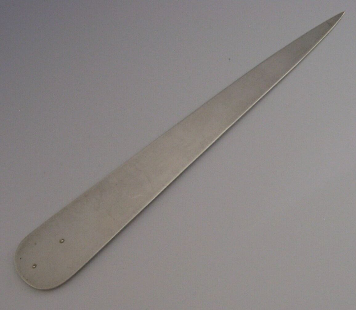 Sterling Silver Enamel New Oxford Bham House Desk Envelope Opener 1937 photo Home Decor