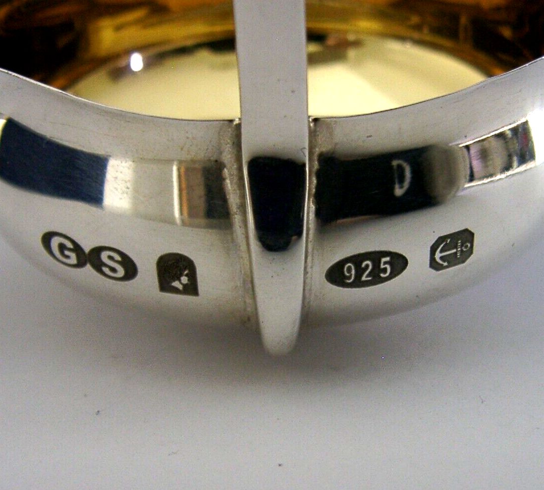 photo furniture Mint 11+Inch English Sterling Silver Wooden Handled Toddy Punch Ladle 2002 Cased