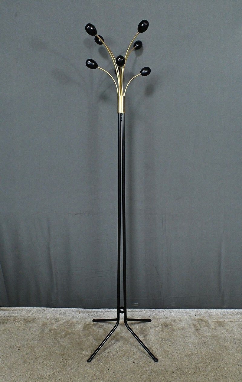photo for sale Coat Rack In Lacquered Metal  Italian Design – 1960