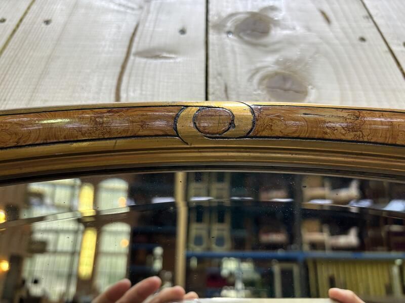 Miroir Ovale Art Deco photo Home Decor