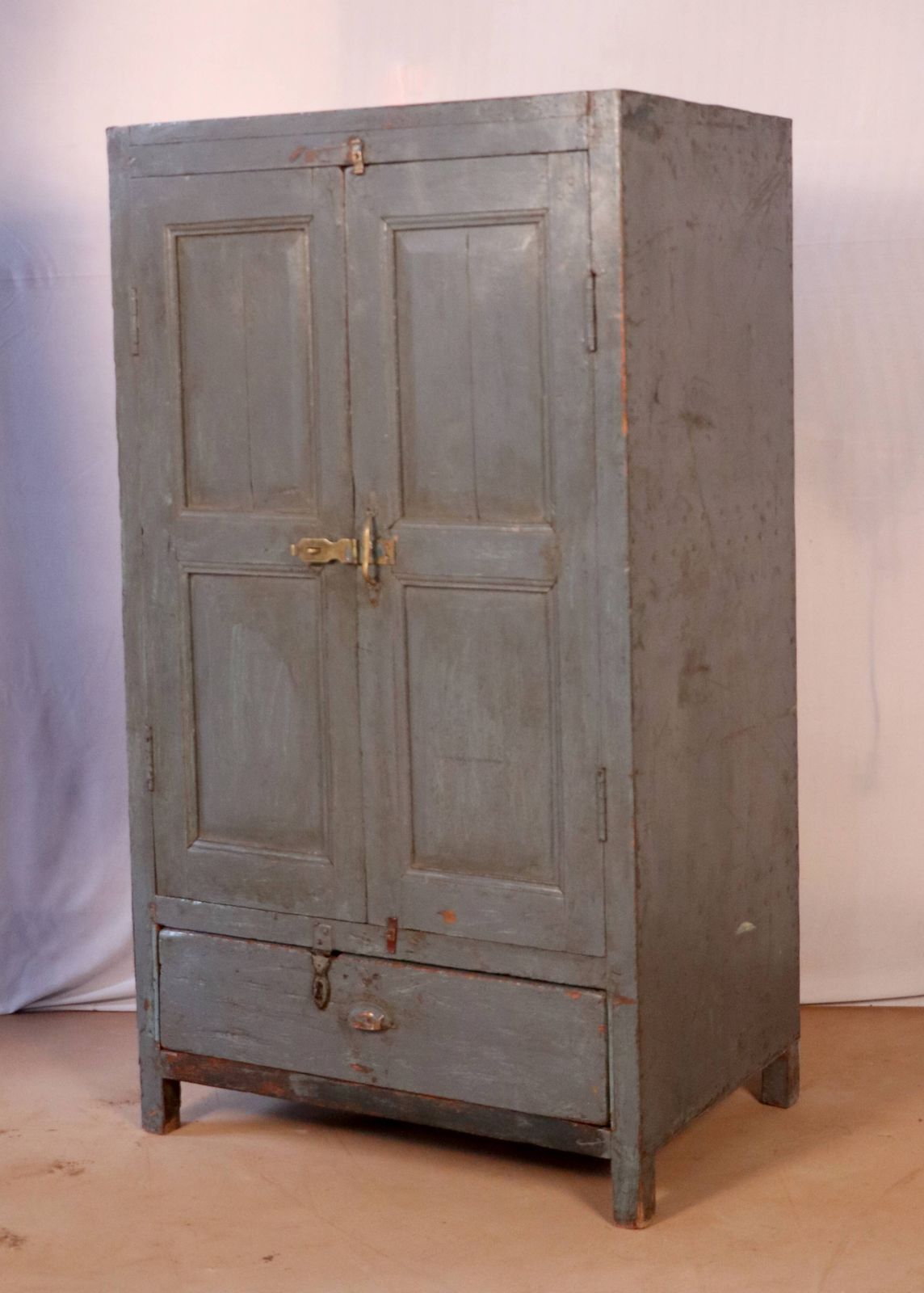 Page 1 Of 8 Teak And Metal Cabinet photo Furniture