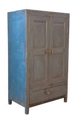 Page 1 Of 8 Teak And Metal Cabinet photo buy