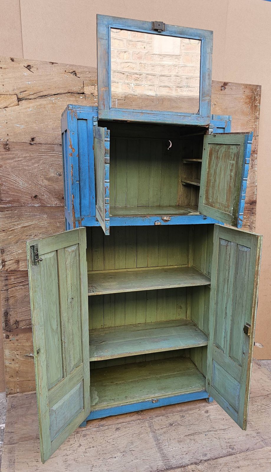 photo for sale Old Art Deco Radio Cabinet In Burmese Teak