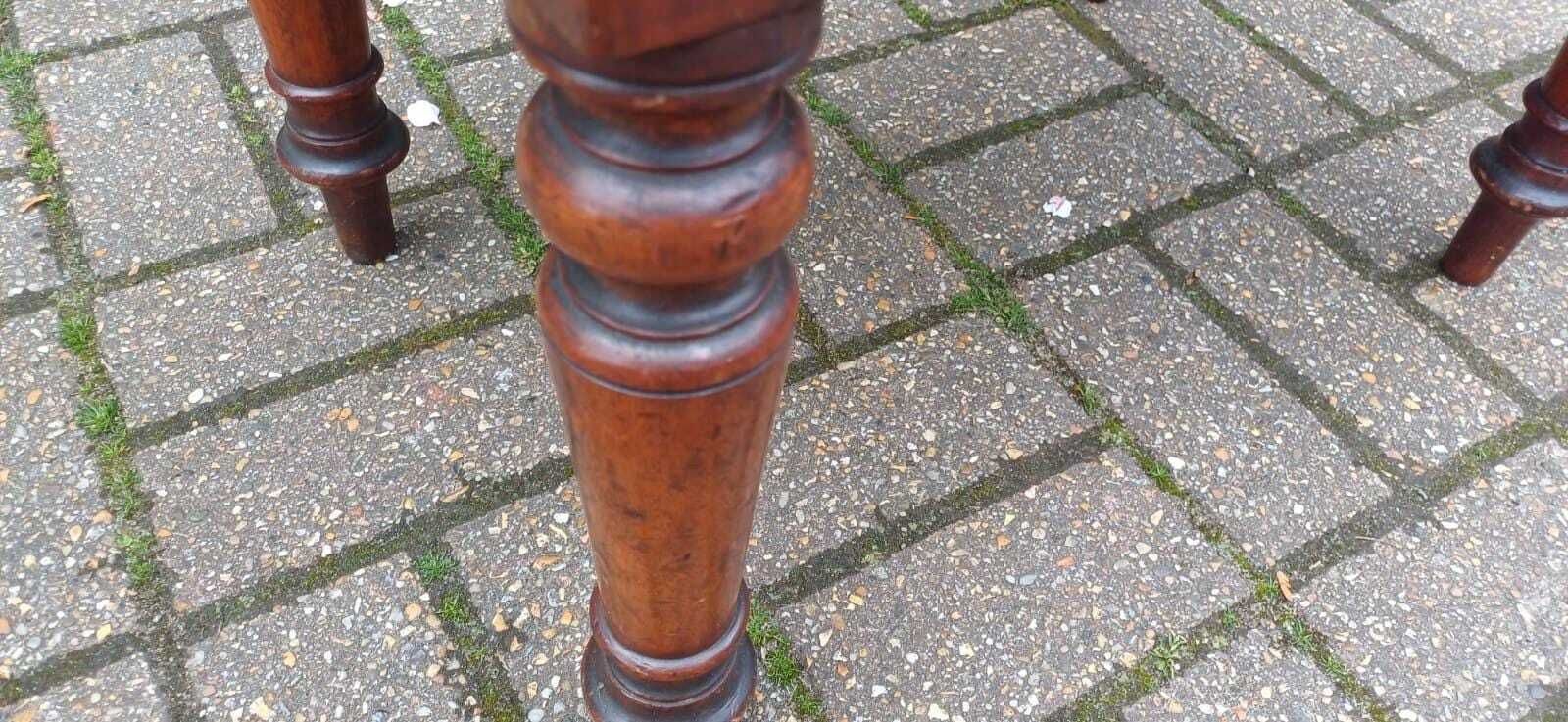 photo for sale Antique Mahogany Baby Bath Stool   Victorian Lift Off Top Nursery Seat With Shaped Recess, Vintage Mahogany Stool, Antique Stool, Work Box