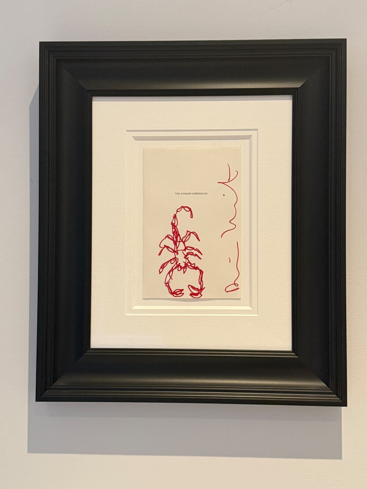 Damien Hirst , Untitled   Scorpion, 2003 photo vinterior