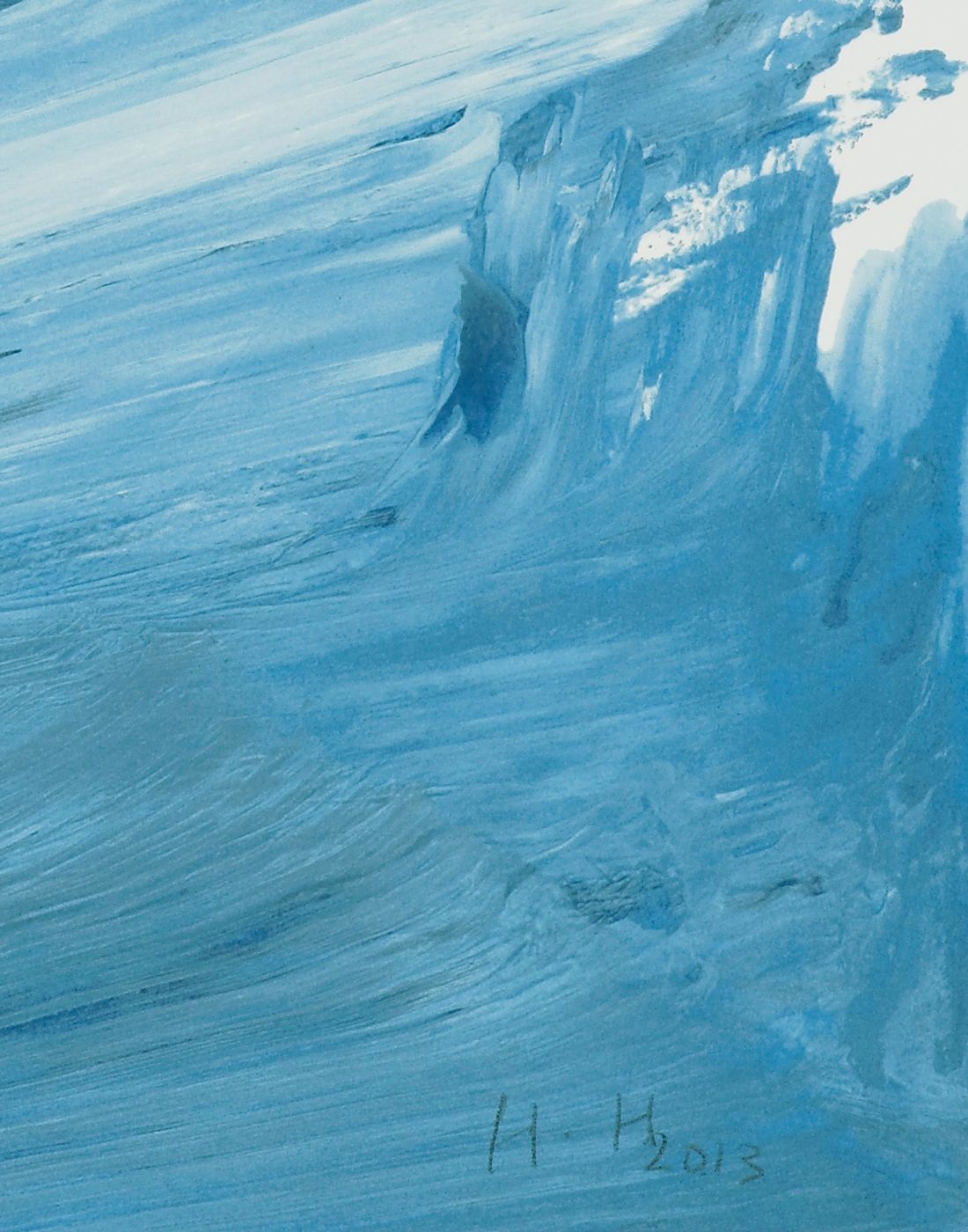 Howard Hodgkin Ice, 2010s, Contemporary photo furniture