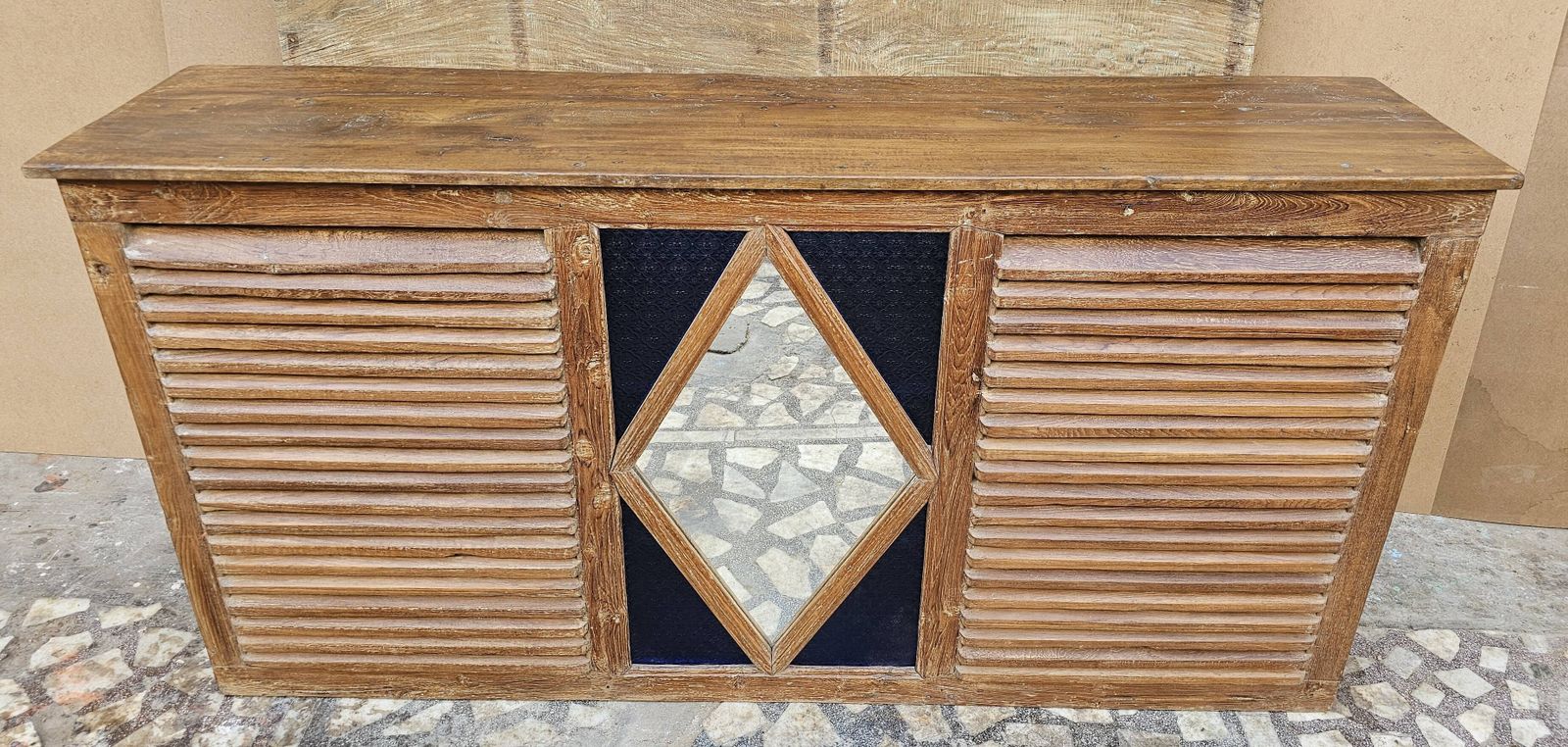 Old Shopkeeper's Counter In Burmese Teak photo furniture