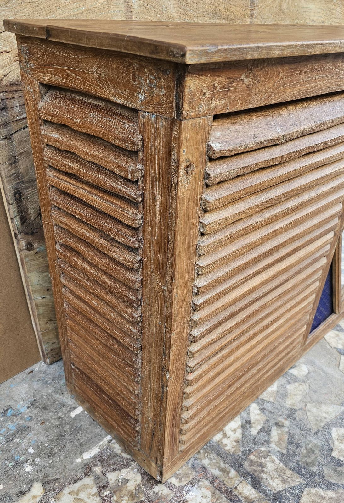 Old Shopkeeper's Counter In Burmese Teak photo buy