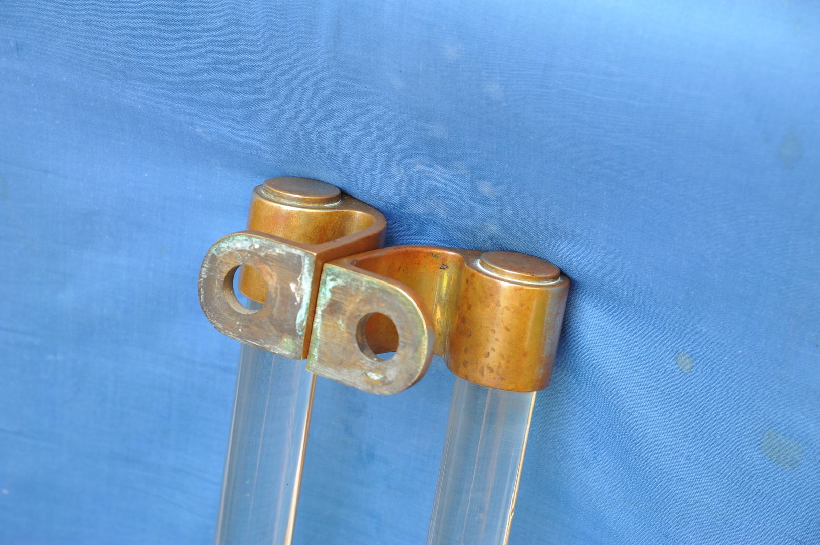 A Pair Of Huge French Art Deco Bronze And Crystal Ballroom Door Pull Handles photo buy