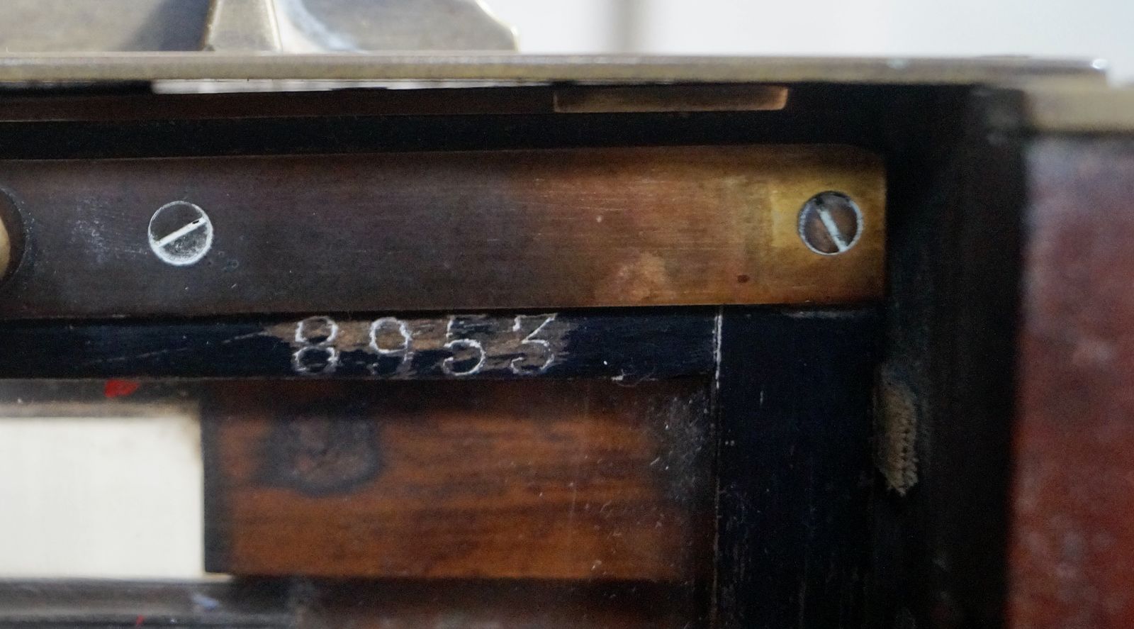 Rare Victorian Mahogany Cox’s Patent Till photo 575.0