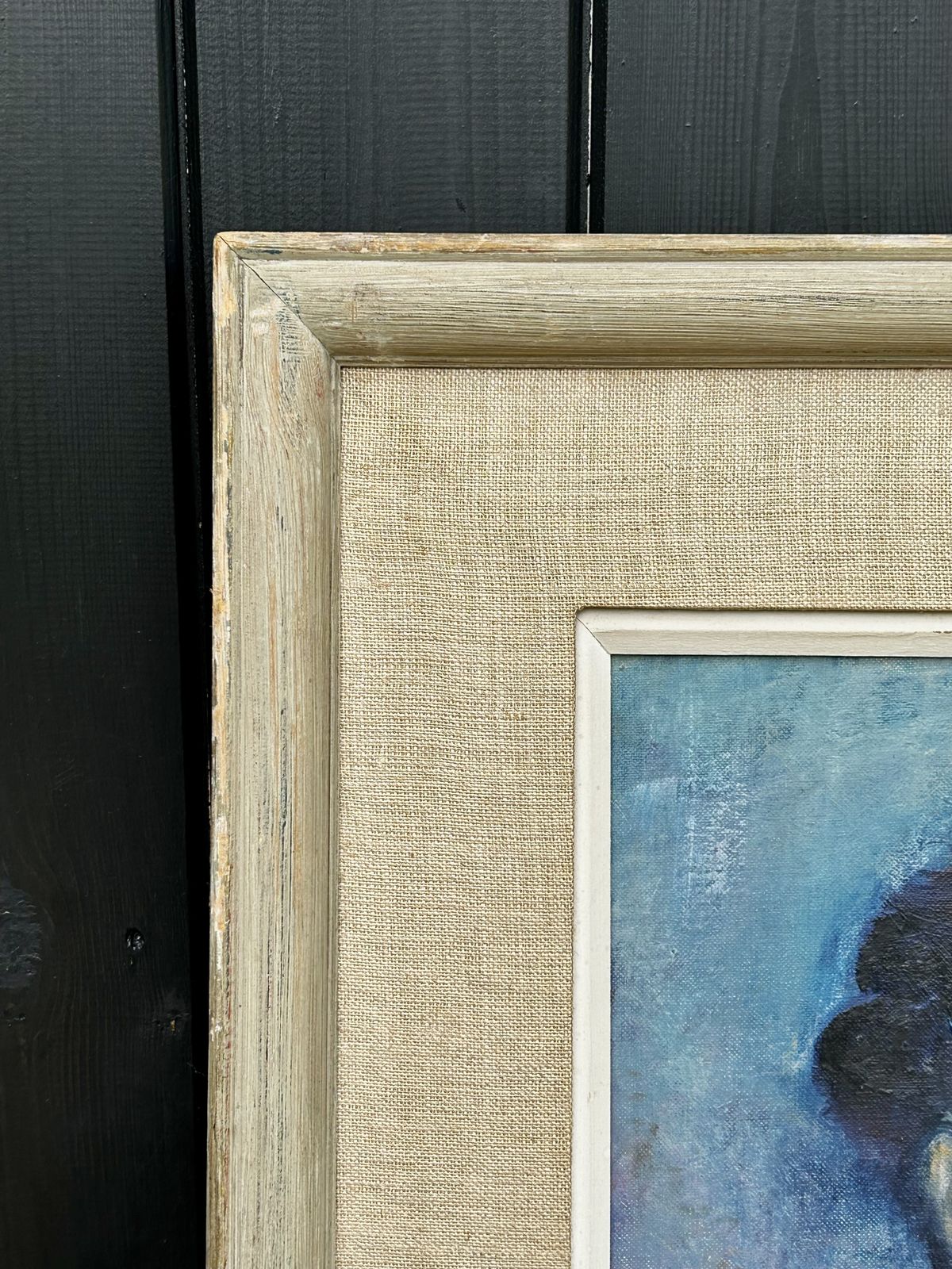 Mid Century Oil On Board Of Captain, Signed Rubin photo for sale