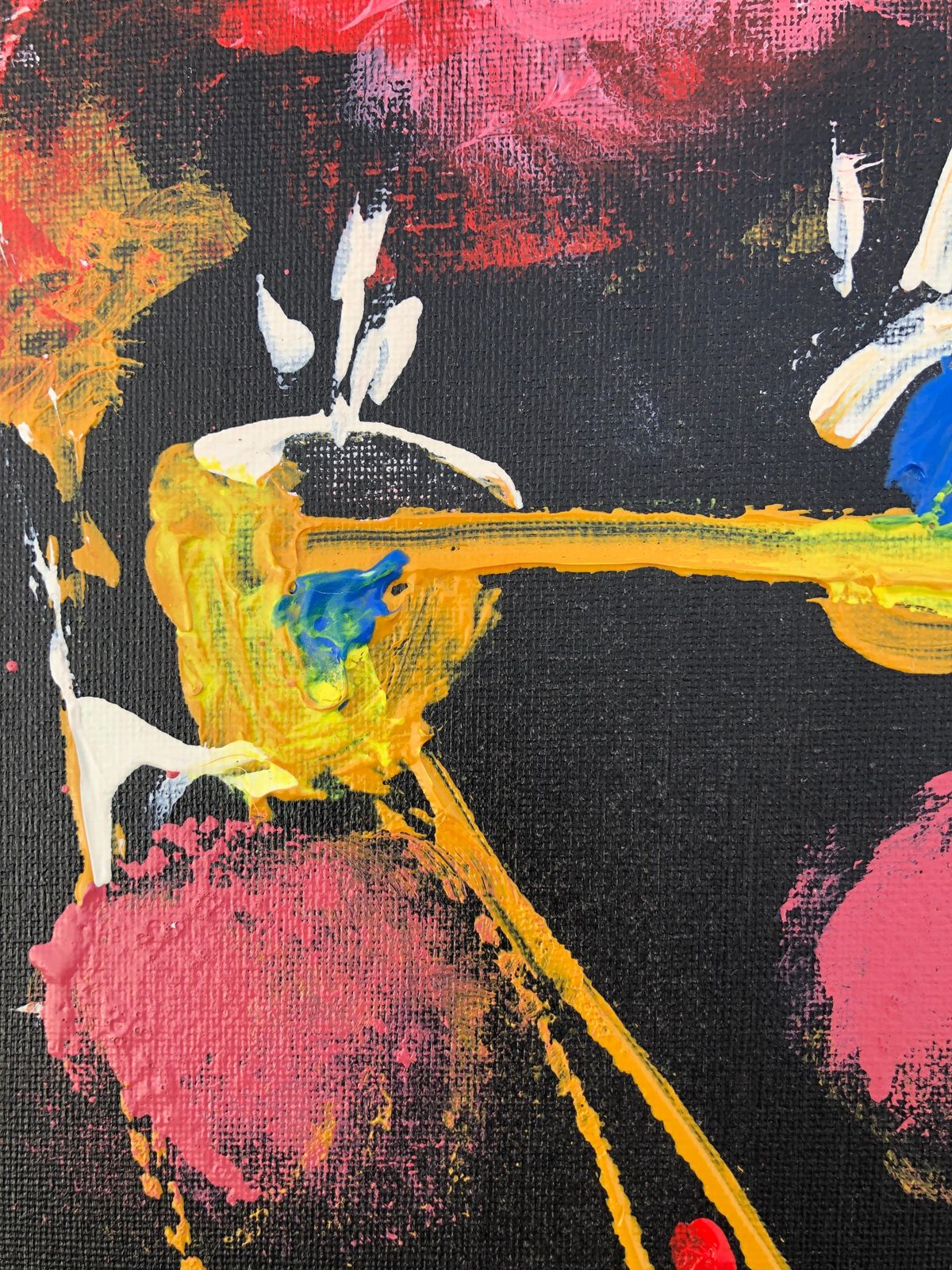 Nerea Chaos The Woman Who Smiles For No Reason Oil On Canvas photo for sale