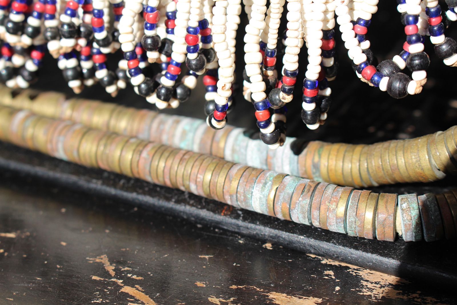 Trio Of Early 20th Century South African Xhosa Beaded Aprons Tribal Art photo Home Decor