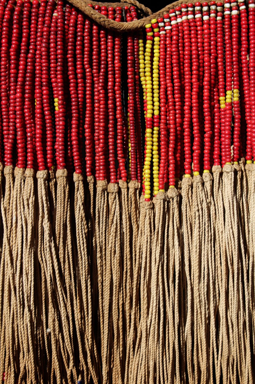 photo furniture Trio Of Early 20th Century South African Xhosa Beaded Aprons Tribal Art