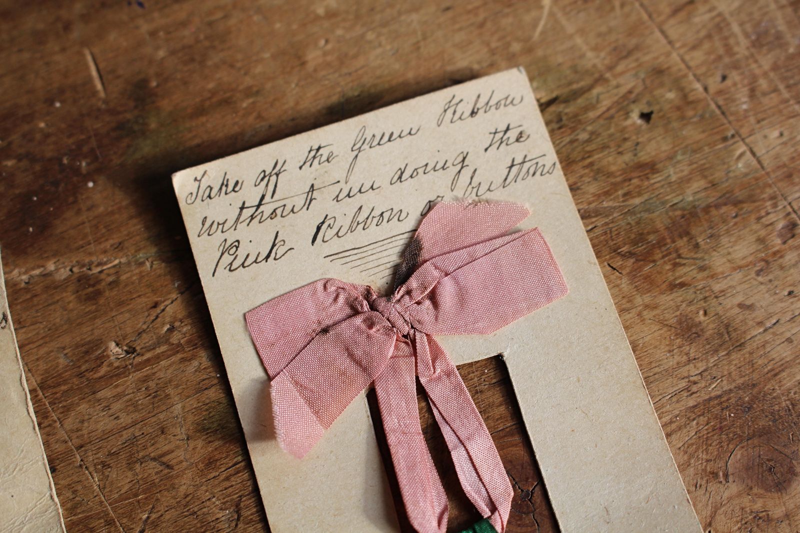Early 20th Century Pair Of Ribbon & Button Puzzles Parlour Game photo buy