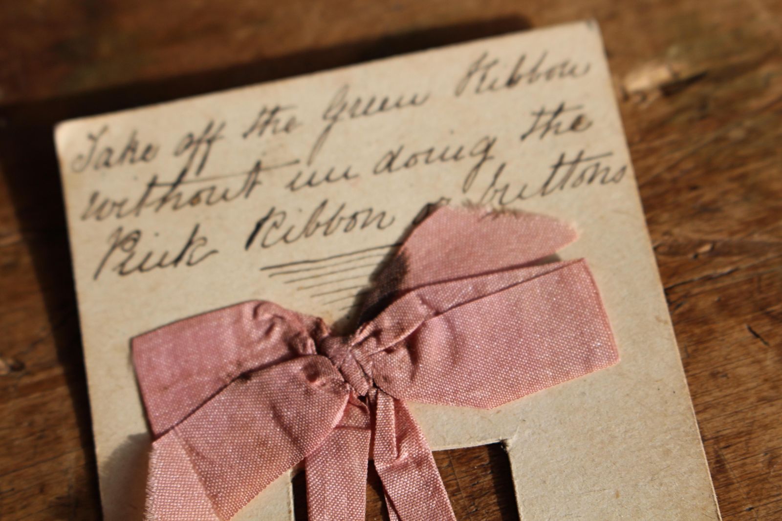 Home Decor Early 20th Century Pair Of Ribbon & Button Puzzles Parlour Game photo