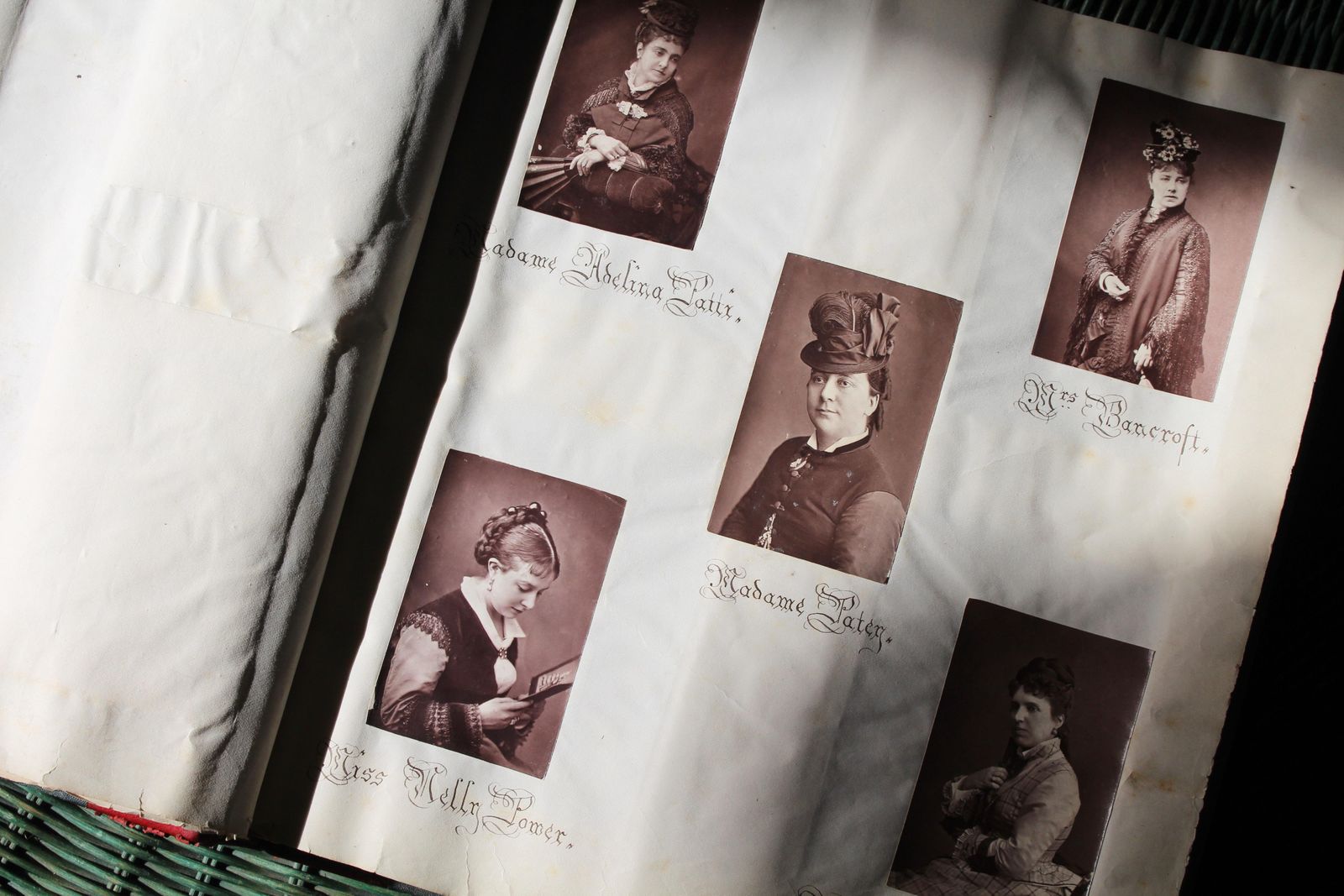 19th C Theatre Interest Photograph Album Of Actors & Actresses Circa 1880 photo 1015.0