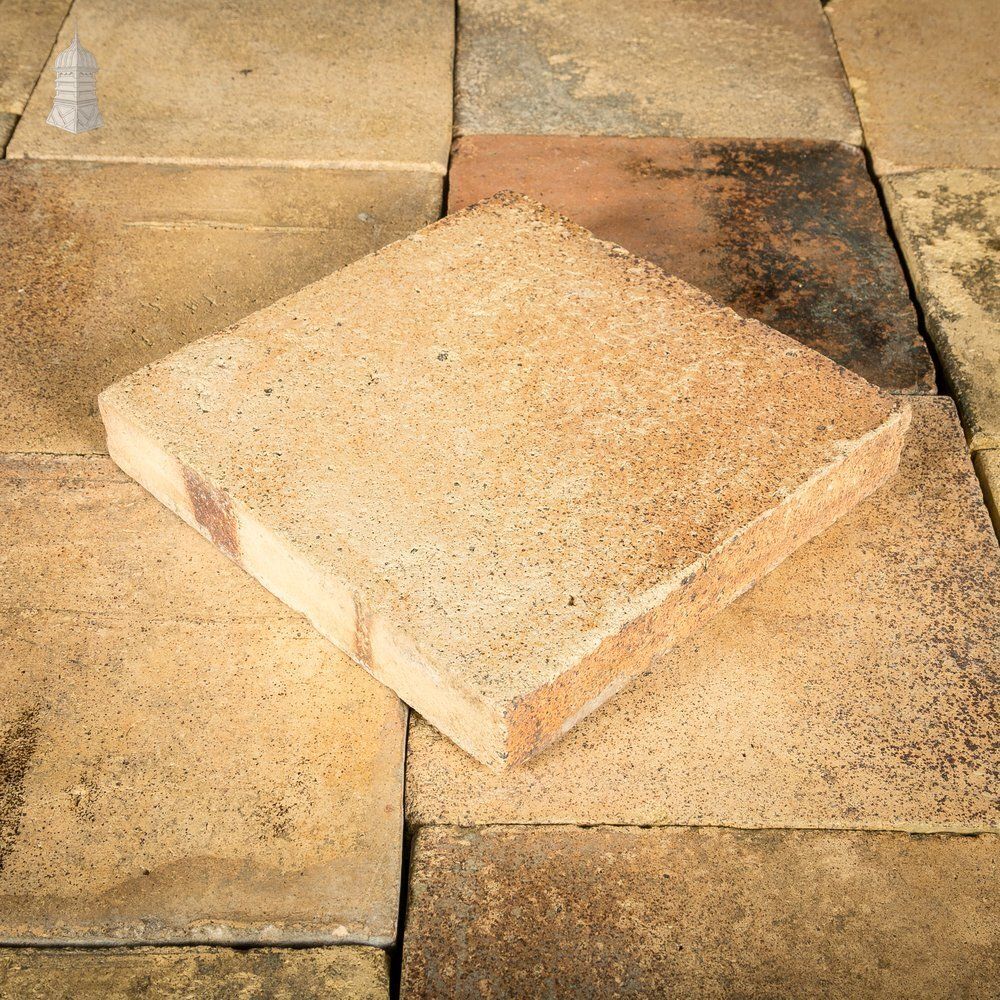 photo for sale Buff Floor Tile, Reclaimed 12" X 12", Batch Of 176   16 Square Metres