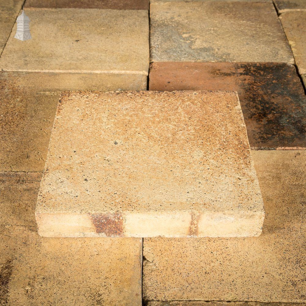 Home Fixtures Buff Floor Tile, Reclaimed 12" X 12", Batch Of 176   16 Square Metres photo