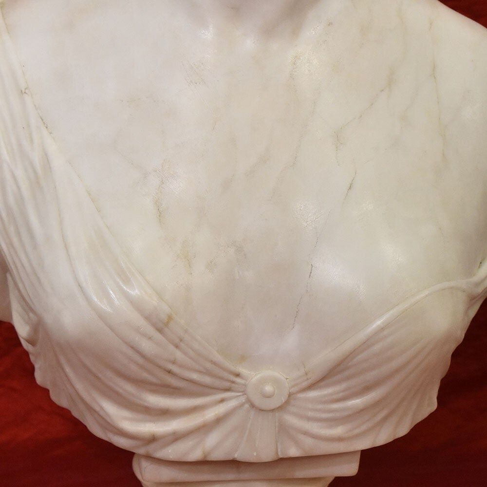Antique Statues, Marble, Woman Sculpture, Diana The Huntress, XIX Century. (Stma76) photo buy