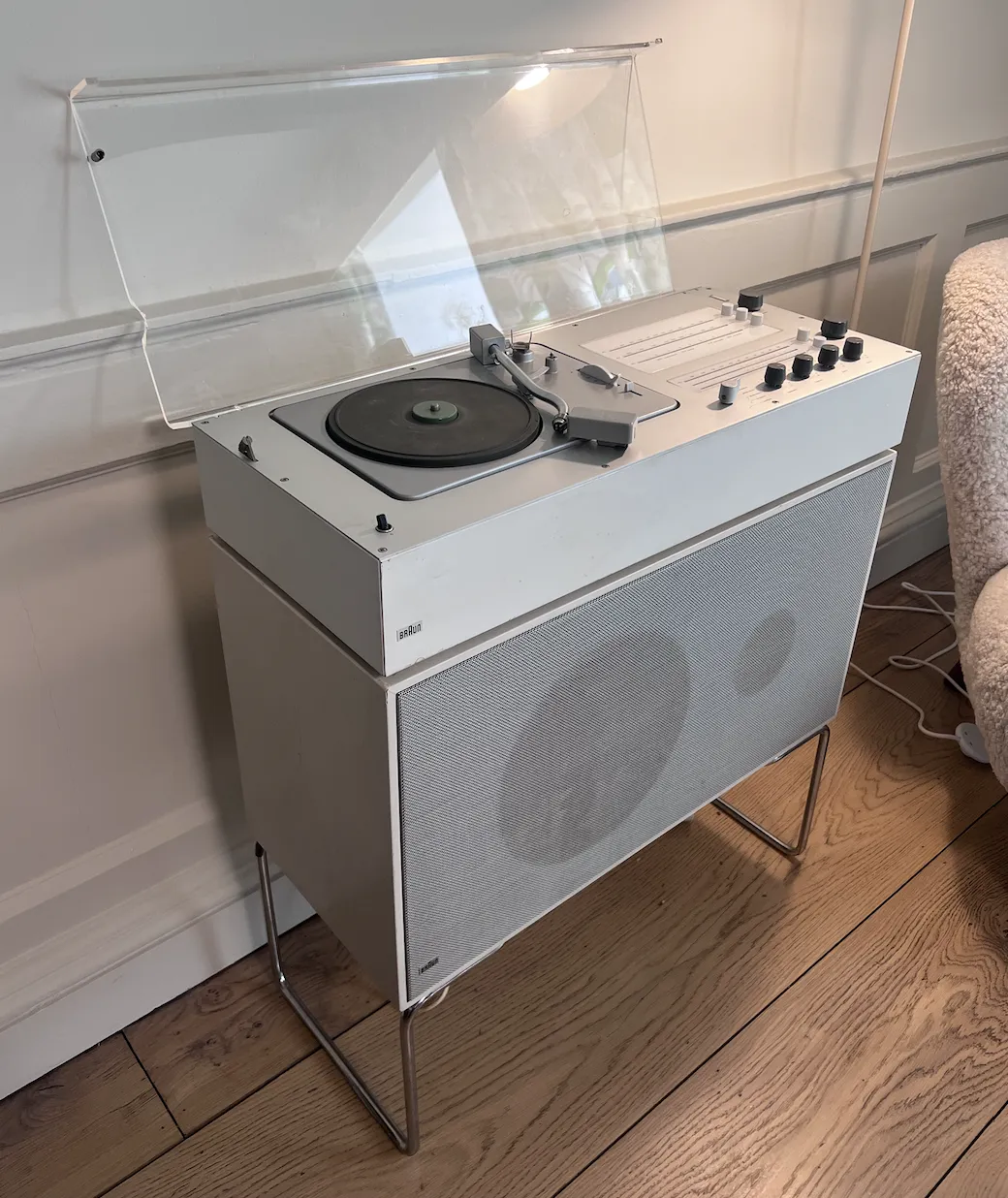 Audio 300 With L 60 By Dieter Rams For Braun Atelier, 1970's photo vintage