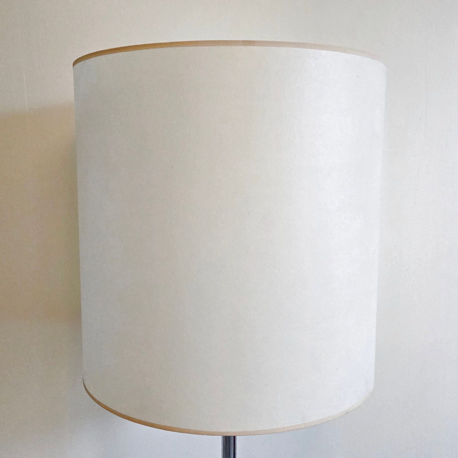 Important Vintage 1970s Roche Bois Chrome Steel Floor Lamp 70s photo vintage