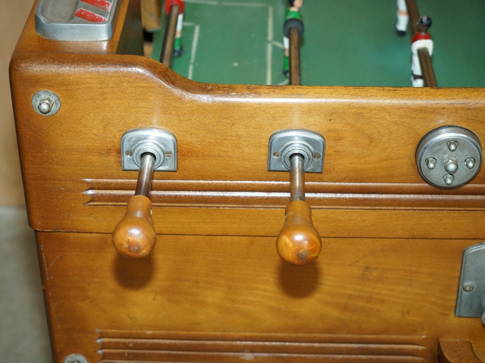 photo for sale Antique French Cir 1920's R Wolff Les Jeux Automatiques Football Foosball Table