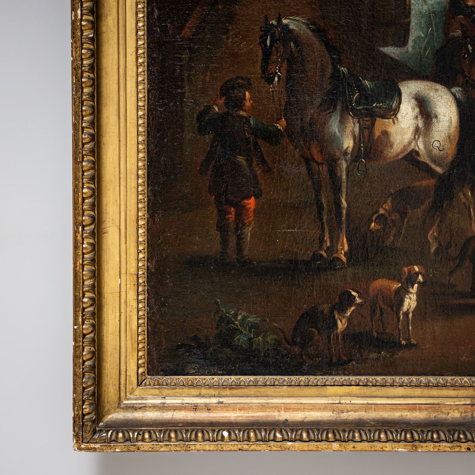 photo for sale August Querfurt (Attributed, 1696–1761), Hunting Party, First Half Of The 18th Century