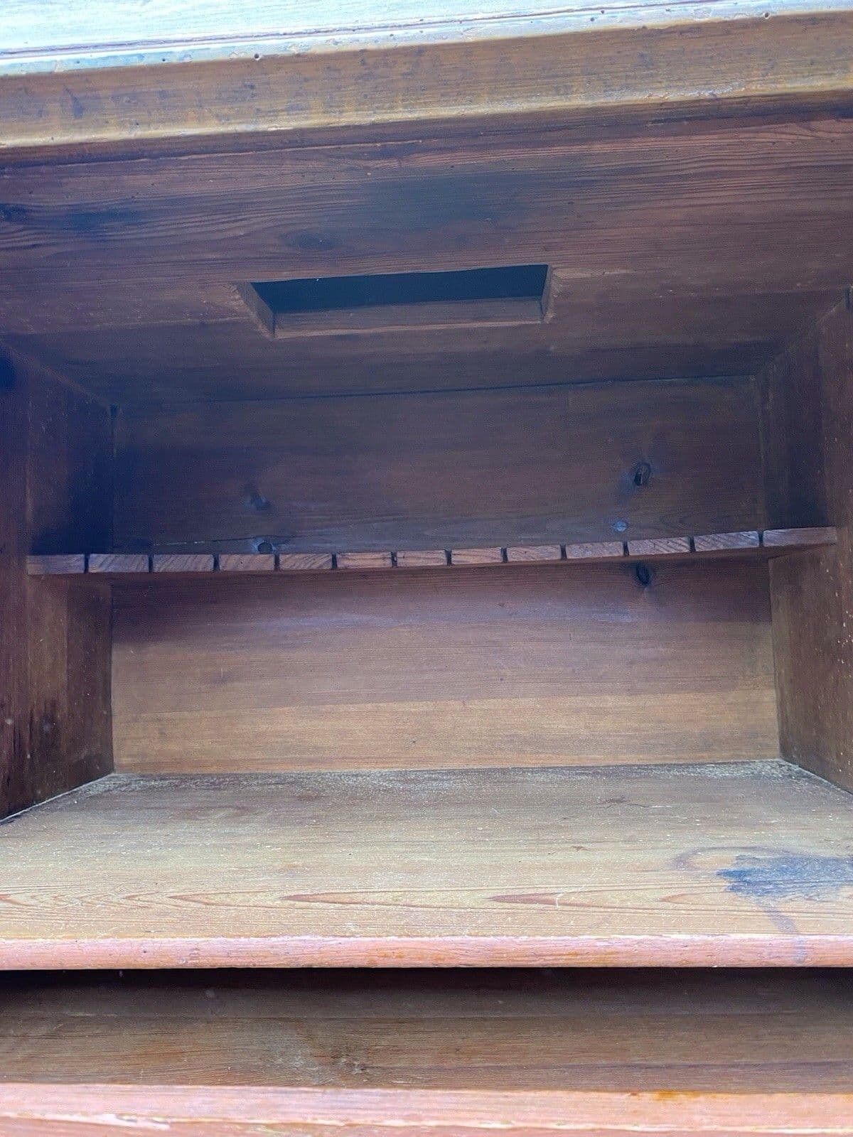 photo for sale Pair Of Antique Wooden Swedish Storage Linen Cupboards
