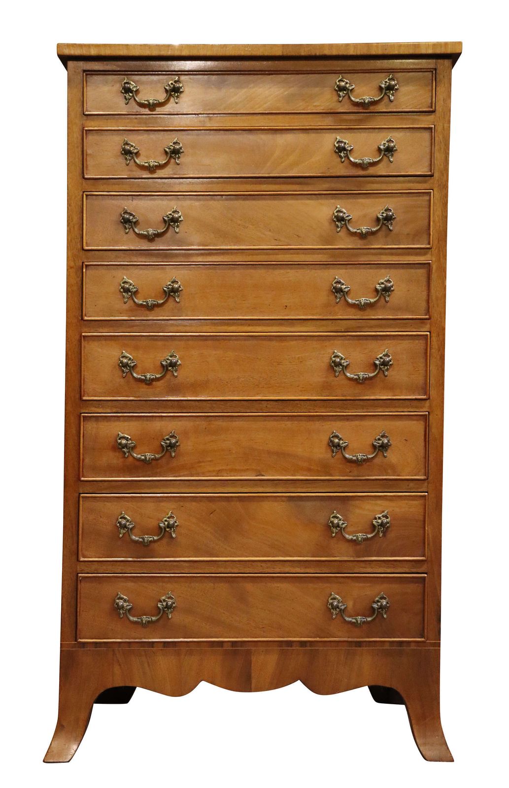 Mahogany Collectors Chest, 1910s