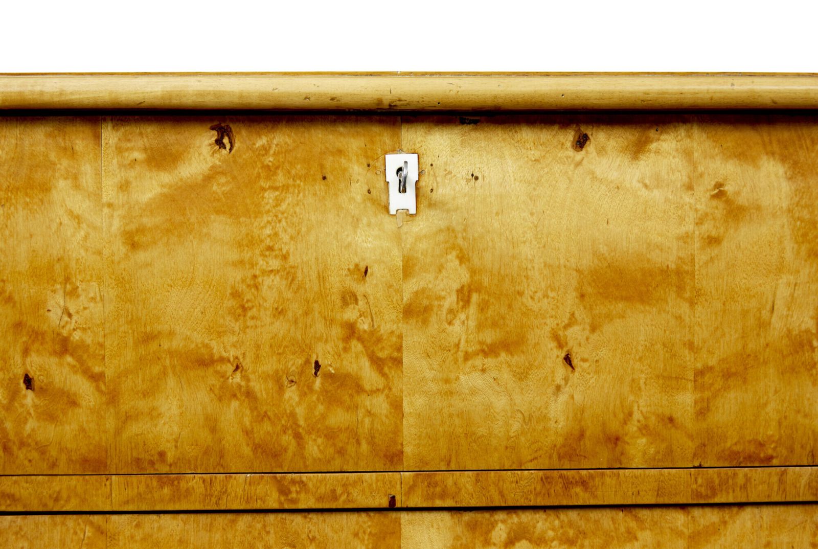 photo furniture Mid 19th Century Swedish Birch Chest Of Drawers